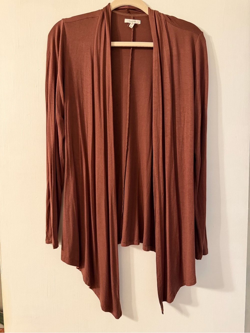 Maurices Open-Front Draped Cardigan